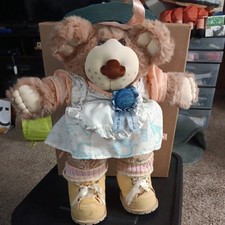 Vintage 1984 Furskins Bear Coleco Plush 20"