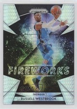 2018-19 Panini Prizm Fireworks Hyper Prizm Russell Westbrook #2 09s9