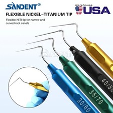 USA Dental Endo Gutta Percha Tips Hand Plugger Condenser NITI Stainless Set