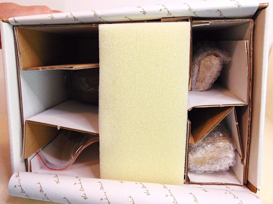 Danbury Mint John Deere "Bobby" Porcelain Doll + Tractor Collection New In Box - Image 2 of 4