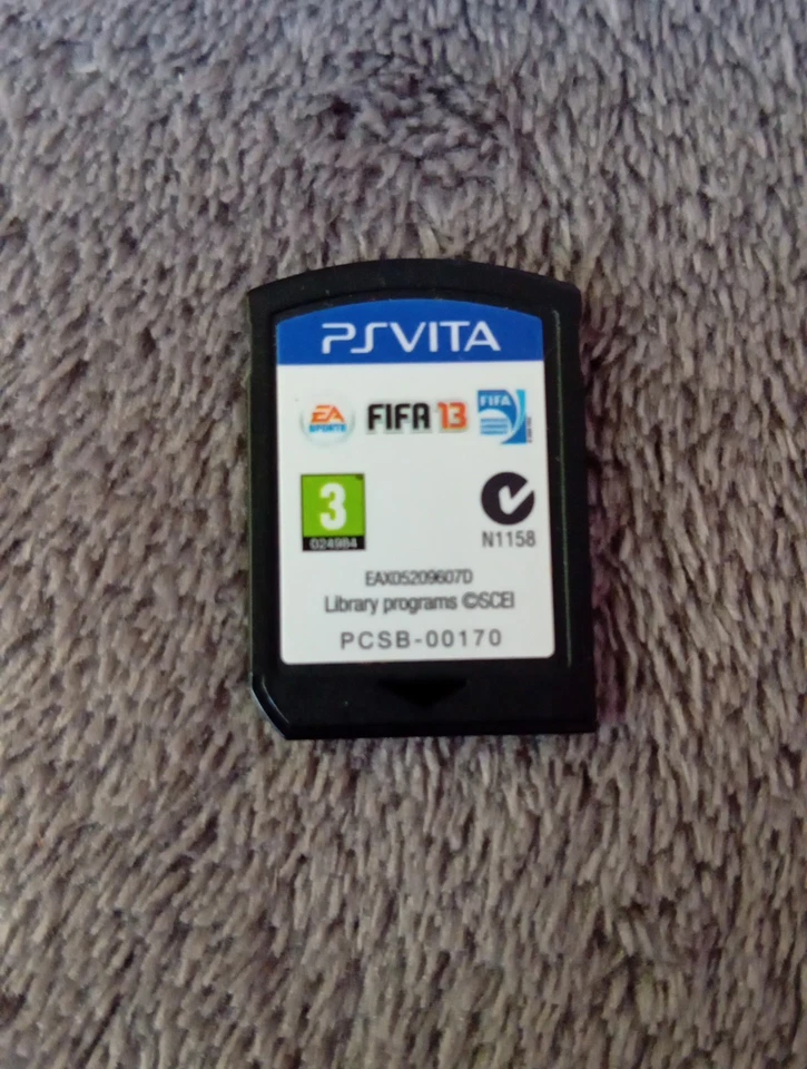 Fifa 13 PS Vita Game Cartridge ONLY Sony PlayStation (5726) - Image 1 of 2