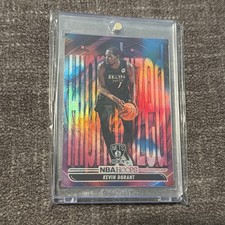 2021-22 NBA Hoops Kevin Durant Hipnotized Holo Basketball Card Panini #9