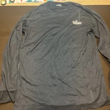 Wawa Vintage Uniform Mens Size Large Waffle Shirt Superior Uniform Group