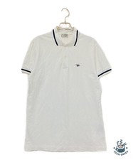 Dior BEE embroidered polo shirt Size: M White Men 463J800B0373