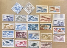 rare timbres monaco N° 637/651 essais couleurs non dentelés neuf** 23 timbres