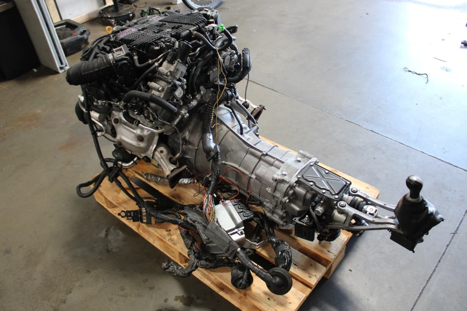 JDM INFINTI G37 VQ37VHR Engine & Manual 6 Speed Transmission Nissan 370Z - Image 4 of 4