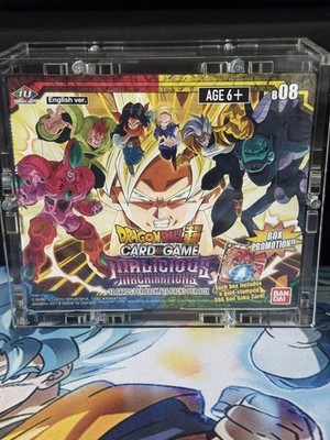 Dragon Ball Super B08 Malicious Machinations Booster Box Sealed + Acryl Case  