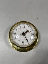 Marine Time Brass Clock - Used, Working, Vintage Style