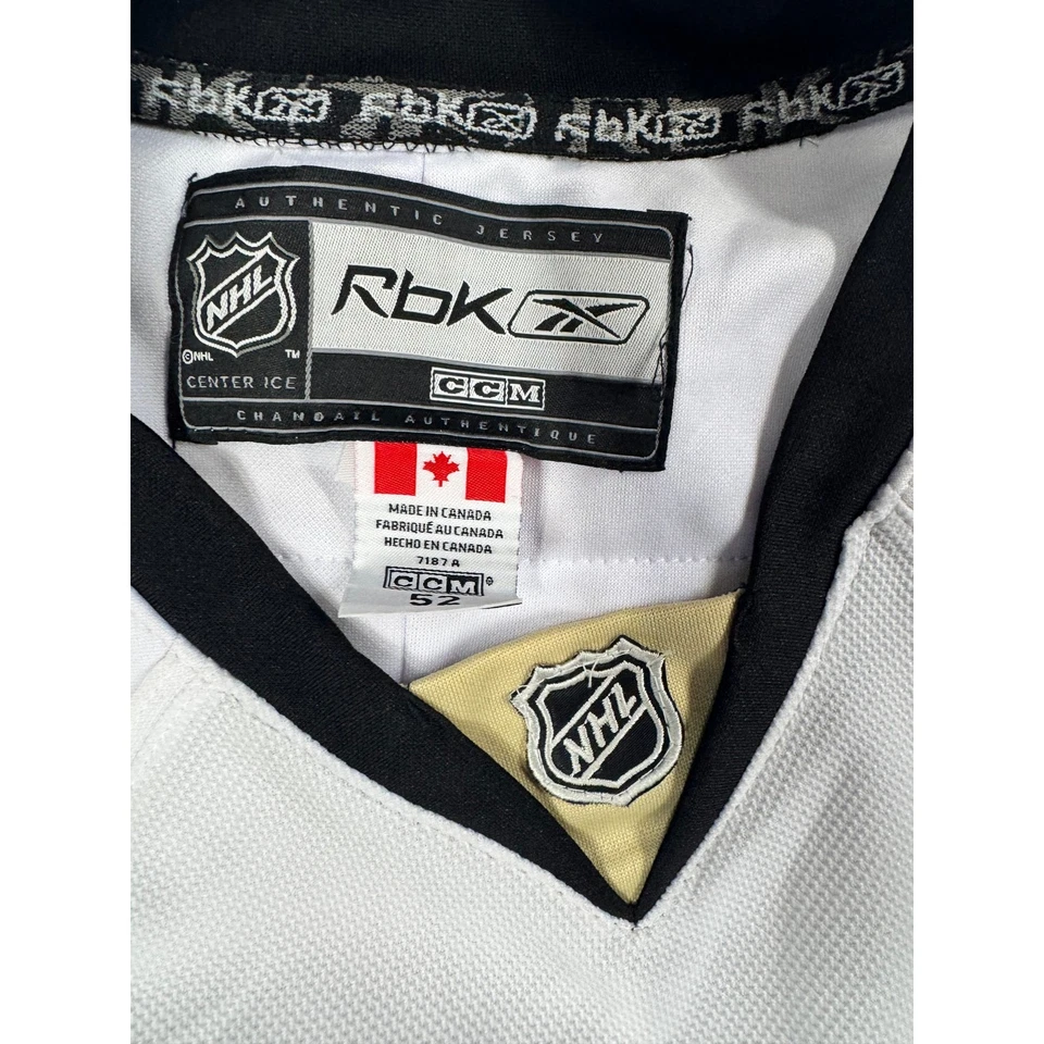 Camiseta Reebok CCM Pittsburgh Penguins Kris Letang #58 NHL Hockey Talla 52 Foto 4 de 4