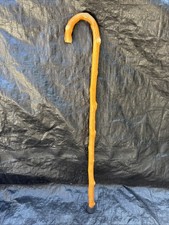 Vintage Hand Carved Wooden Walking Stick Cane Shillelagh Gnarled Crook Snake 36  