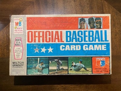 1970 Milton Bradley Official Baseball Game - 60 Cards Used Condition - Clemente