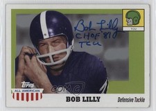 JSA Certified 2005 Topps All American Retired Edition Bob Lilly #26 COA HOF ow6