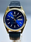 Rare Vintage Refurbished Seiko 5 Automatic Day/Date Japan Men's Wrist Watch