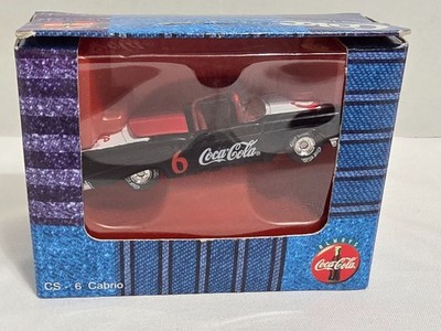 COKE #6 CS-6 CABRIO EDOCAR EDOR COCA COLA 1/64 CAR 1994 NETHERLANDS RARE