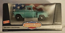 ERTL American Muscle - 1955 Chevy 3100 Stepside Ocean Green 1:18 NIB