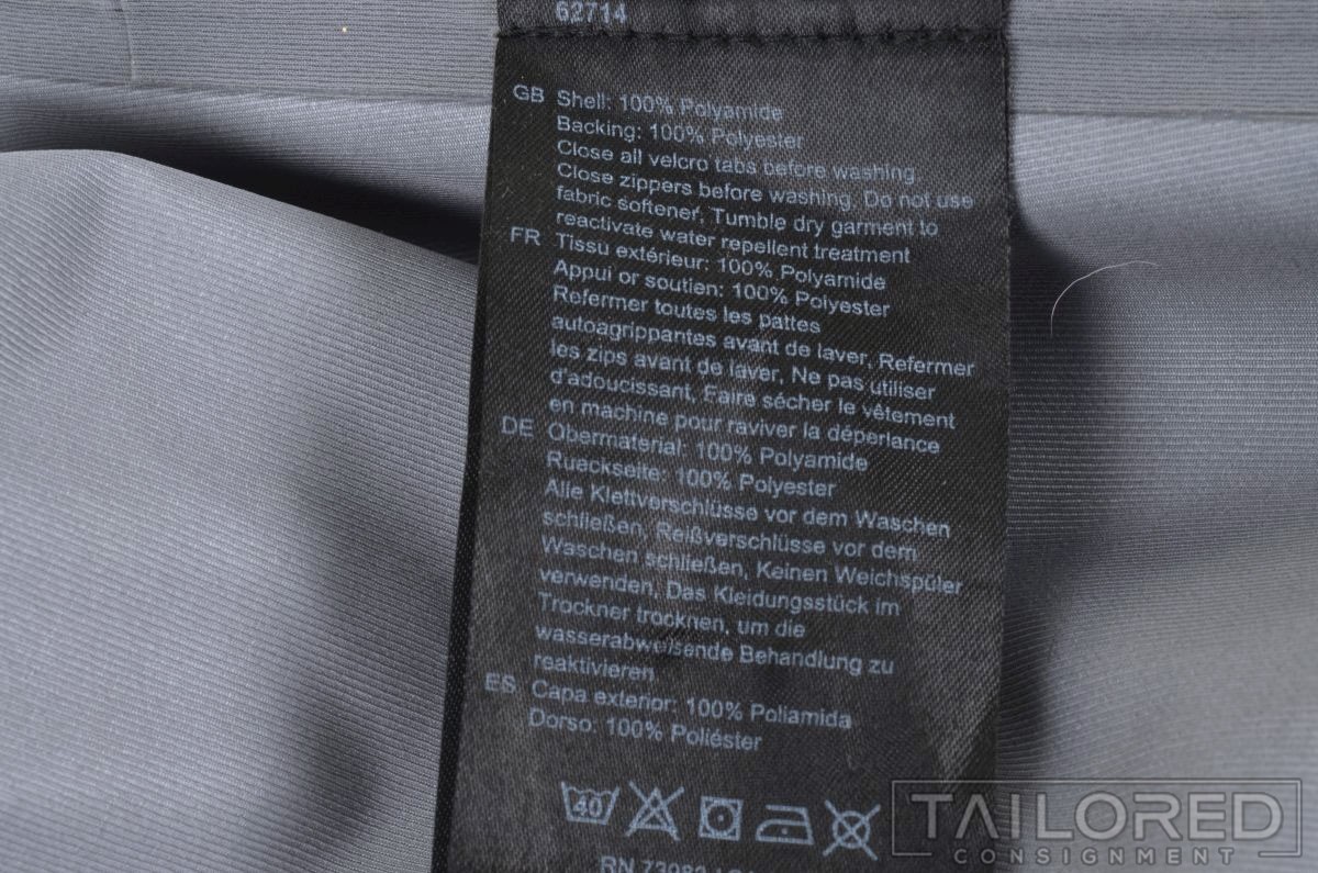 HELLY HANSEN Odin Solid Black Polyamide Mens Shel… - image 9