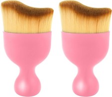 Ultra Soft Bristle Interior Car Cleaning Brush for Dashboard, Size: 2Pack Pink