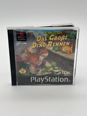 PS1 Sony PlayStation 1   Das grosse Dino Rennen - oA/ PAL
