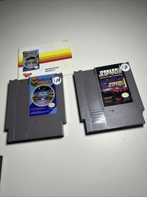 Hollywood Squares & Jeopardy Games For NES