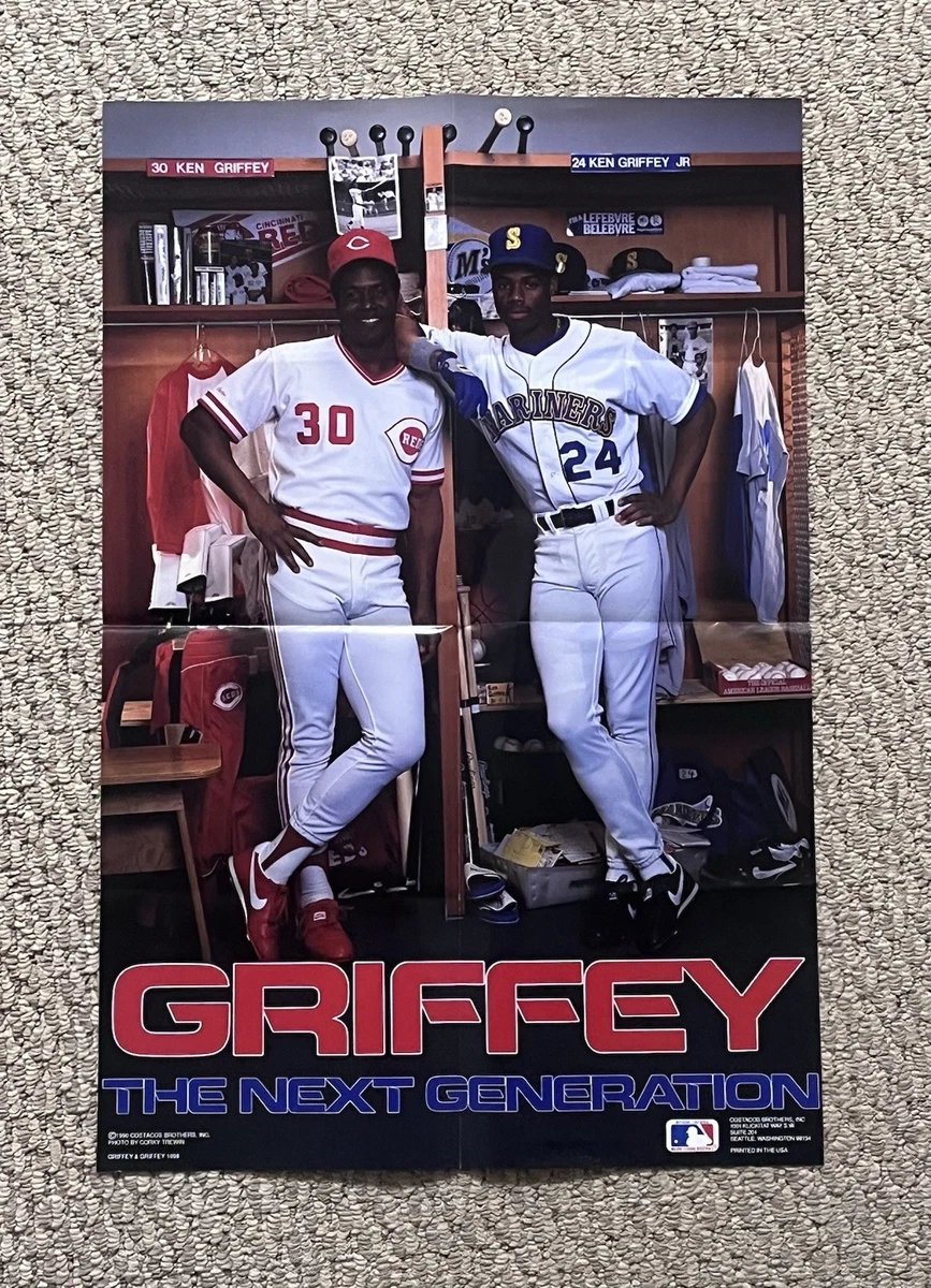 ヴィンテージポスター☆NIKE☆ Ken Griffey Jr.☆貴重未使用品☆ RARE