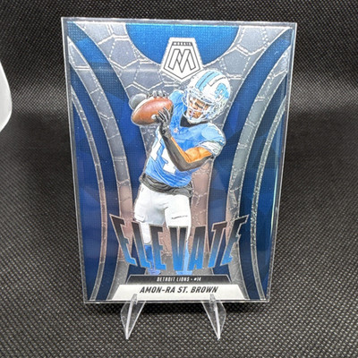 Panini Mosaic 2025 Amon-Ra St. Brown Detroit Lions Elevate Insert #15