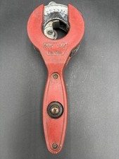 Vtg Tubing Cutter Close Quarters Ratcheting Handle Pipe Cutter Tool Copper Steel