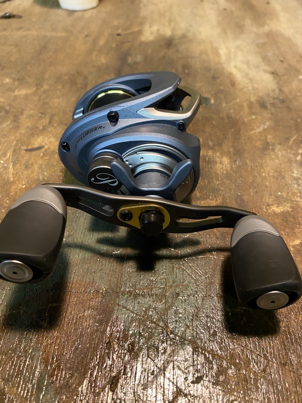 pflueger president baitcasting Fishing reel PresLP 6.5:1 RH