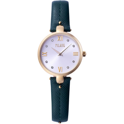 Damenuhr ALVIERO MARTINI 1a Classe SANTORINI Leder Grun Gold  Rose