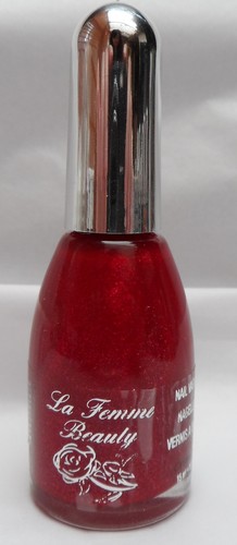 New La Femme Glitter Nail Varnish/Nail Polish - Glittery Red/Blue/Purple & More - Picture 13 of 19