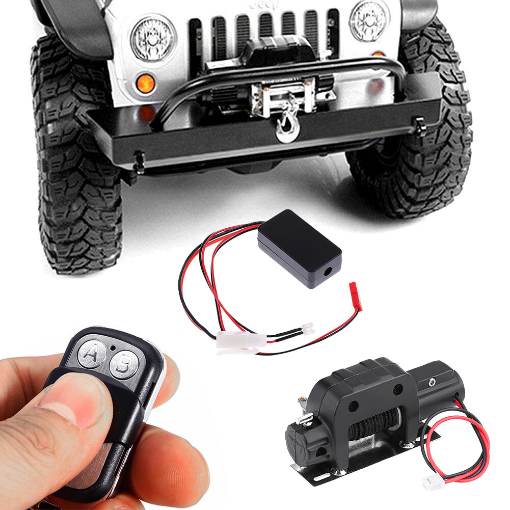 110 TRX4 TRX4 D90 SCX10 Winch Remote Control Receiver Kit For RC Car