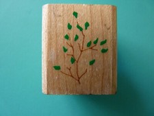 Leafy Sprig/Branch, Petite POSH IMPRESSIONS Rubber Stamp
