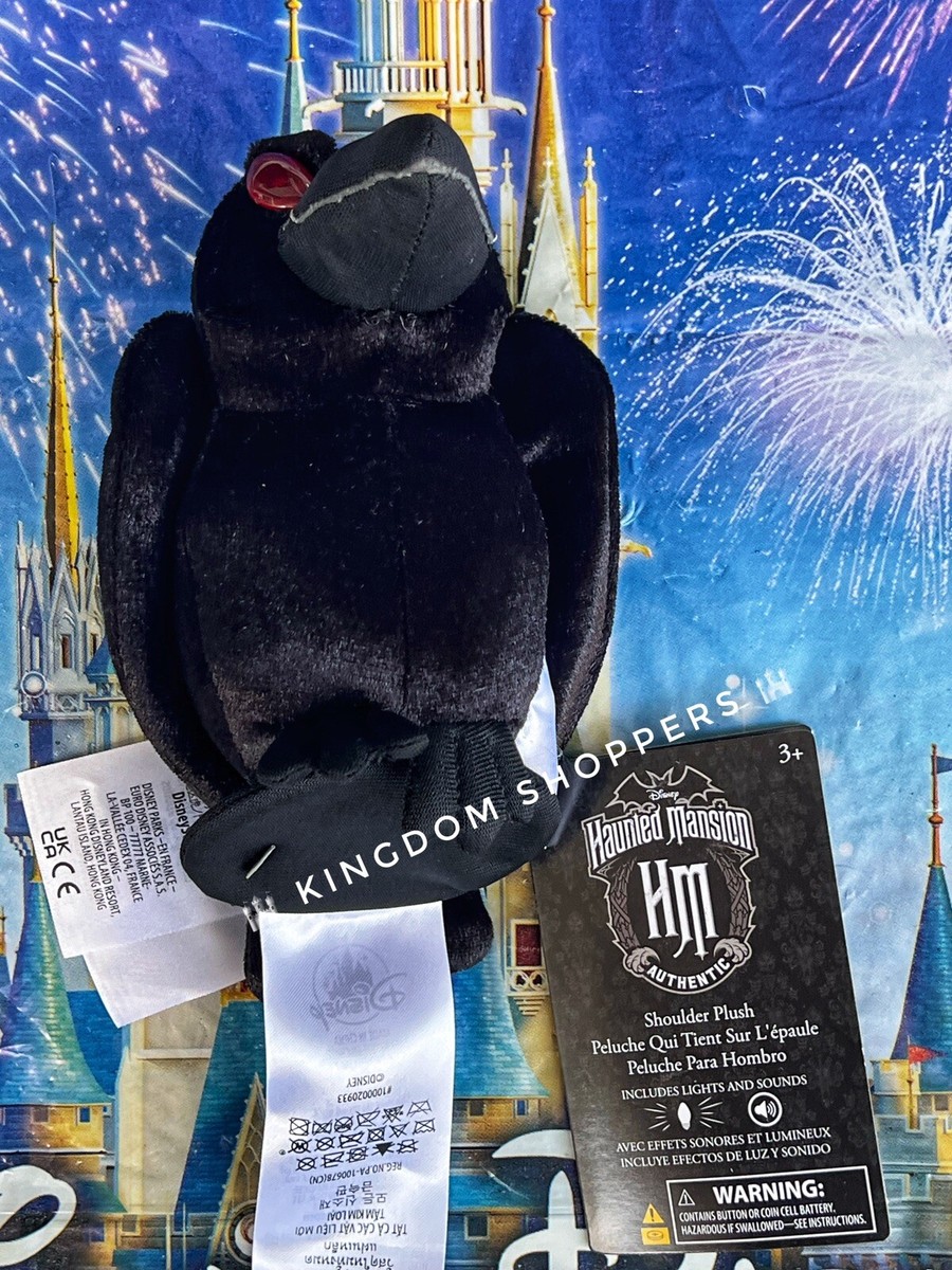 Disney Parks Haunted Mansion 55th Raven Crow Shoulder Pal Magnet