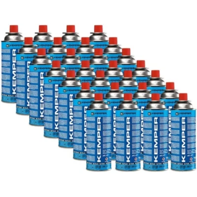 BOMBOLETTA CARTUCCIA A GAS KEMPER 577 SMART 227GR 390ML GAS BUTANO - 28 PEZZI -