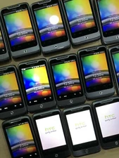 Lot of 10 HTC Wildfire CDMA PD06100 Android Smartphone (All Power on, Good LCD)