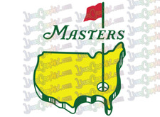 Masters Golf Logo - Vinyl Decal stickers - Made in USA