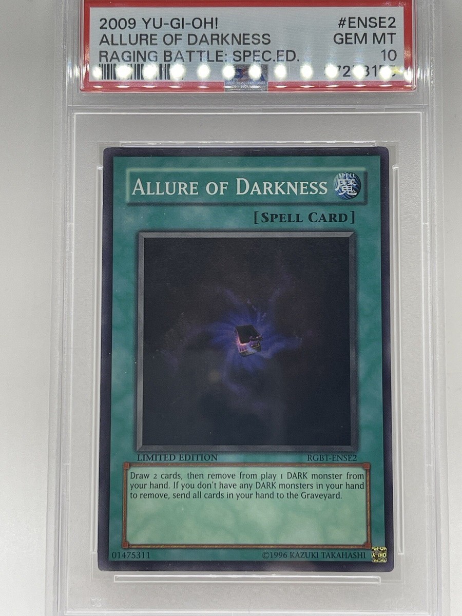 Allure Of Darkness PSA 10 GEM MINT 💎 RGBT-ENSE2 Super Rare Promo