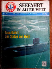 Anker Heft "Seefahrt in aller Welt"- Nr. 76 " Tauchfahrt zur Spitze der Welt "