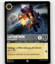 Disney Lorcana Captain Hook - Forceful Duelist - The First Chapter