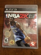 NBA 2K15 2015 (Sony PlayStation 3 PS3 2014) W/Manual **TESTED**