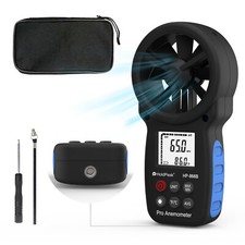 Digital Anemometer with Backlight Handheld Wind Speed Meter for Multiple Uses