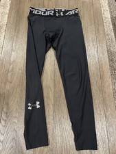 Mens Under Armour Jock Spandex Tights Compression Pants Black M