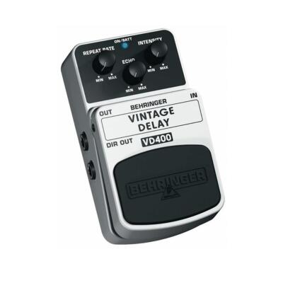 Behringer Vintage Delay VD400 Analog Effects Pedal #000-50800-00010