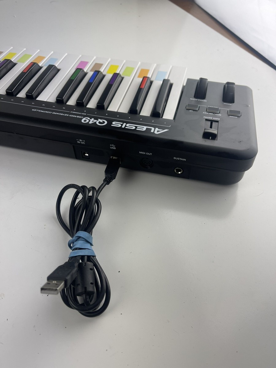 ALesis Q49 Keyboard with plug only 515a | eBay