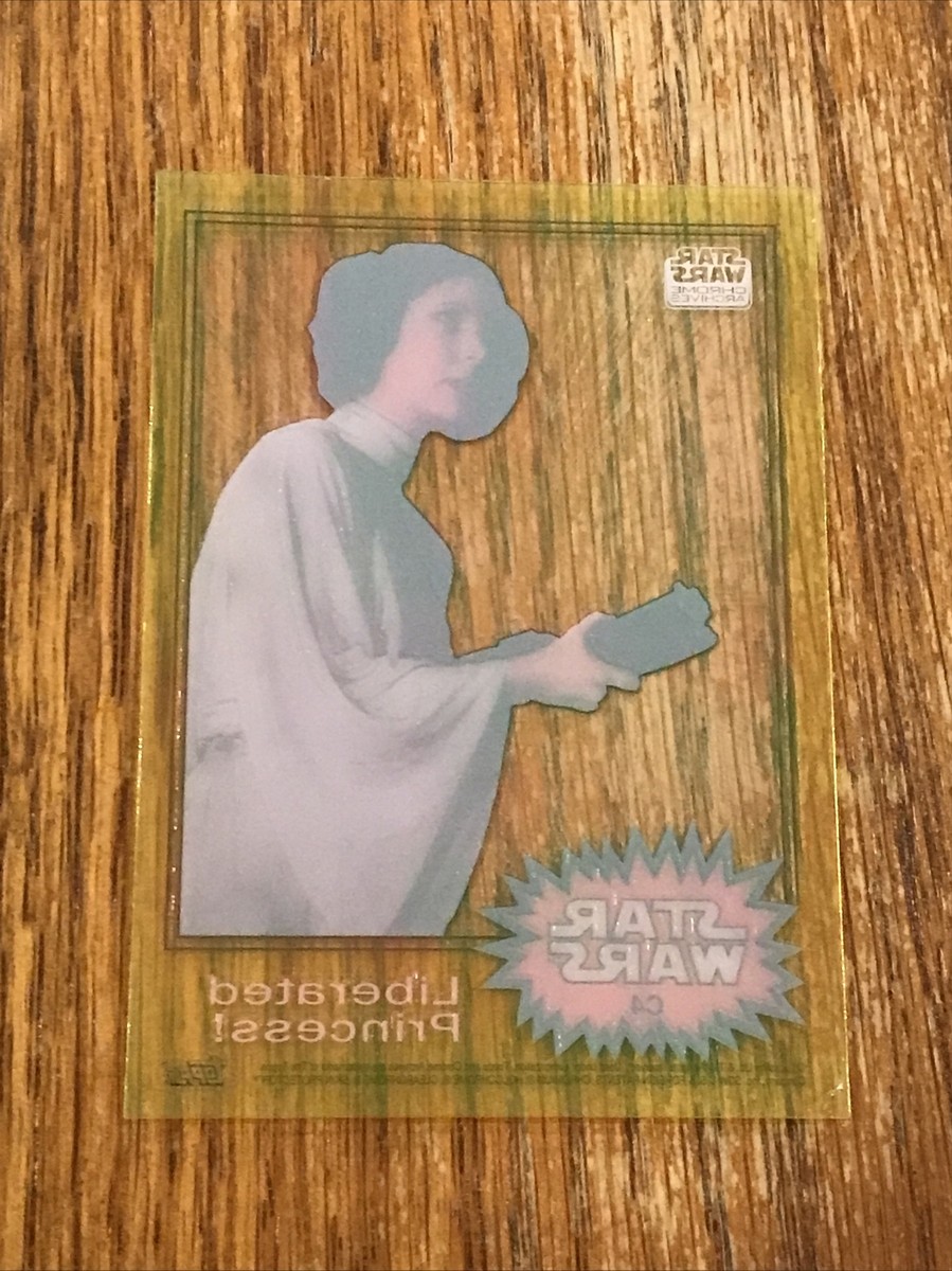 1999 Topps - Star Wars Chrome Archives (C4) Liberated Princess