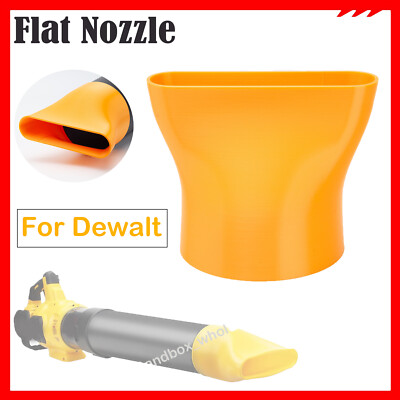 Flat Tip Nozzle For Dewalt 20V 60V Max DCBL772 Flex*volt Leaf Blower Flat Nozzle