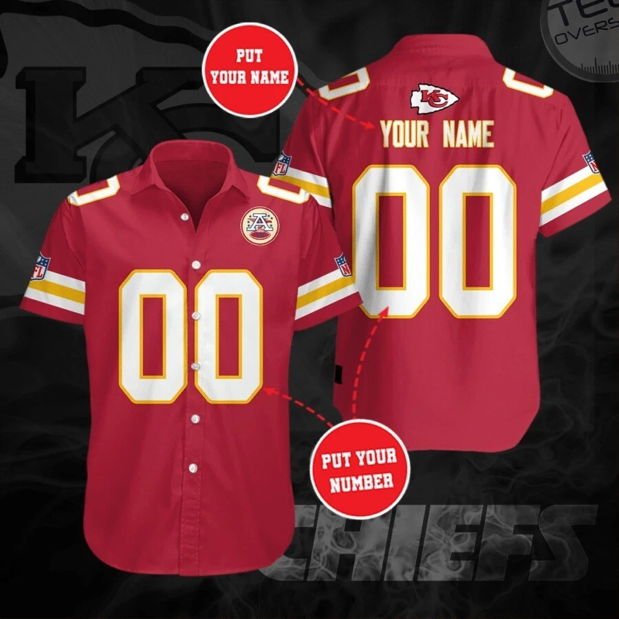 Personalized Kansas City Football Team KC Chiefss Casual Shirt