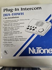 Nutone IMA-110WH Intercom