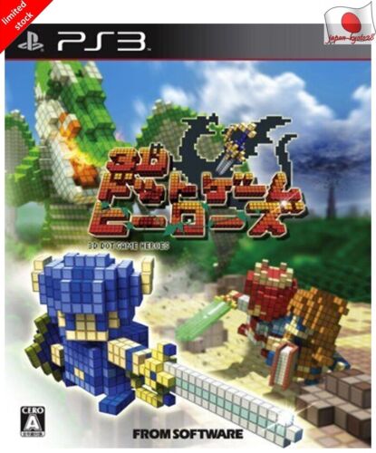 3D Dot Game Heroes PS3 FromSoftware Sony Playstation 3 dal Giappone - Foto 1 di 3