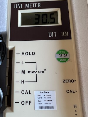 Ushio UIT-101, UV Power Meter | eBay