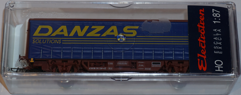 Electrotren 5183 K H0 1:87 Wagon À Runges DHL De La DB État Non Joué
